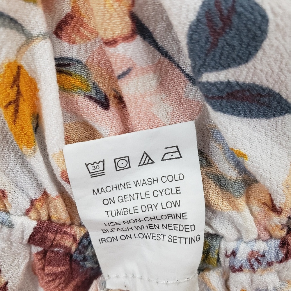 Kendall & Kylie Multicolor Floral Romper Medium - Picture 8 of 10